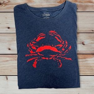 J Crew Mens Carb Graphic T